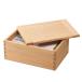 KIRIGEN дерево коробка место хранения box из дерева крышка имеется держатель мелкие вещи место хранения конечный продукт натуральный 