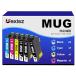 MUG-4CL чернила кружка EPSON для кружка чернила Epson соответствует MUG 4 цвет + MUG-BK чёрный *2 всего 6 шт. комплект Epson соответствует EW-452A чернила Epson для EW-052