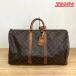LOUIS VUITTON Louis Vuitton ключ poru55 монограмма M41424 сумка "Boston bag" бирка порванный есть именная бирка *pado блокировка есть ошибка ma магазин 