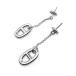 HERMES Hermes fa Randall Drop серьги she-n Dunk ruSV925 серебряный новый товар с отделкой унисекс [ б/у ]