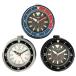SEIKO Seiko EXCLUSIVE TC208 ALARM CLOCK Divers часы дизайн сигнализация часы 3 позиций комплект настольные часы стандартный товар / 41302