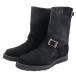 WESCO Wesco номер товара BK77104014BK BOSS CUSTOM Boss черный черновой наружный замша ботинки черный размер 12E стандартный товар / 53799