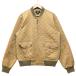 RRL RR L рукав Dragon принт милитари стеганная куртка блузон хаки оттенок бежевого размер M стандартный товар / 55283
