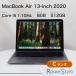 MacBook Air 13 дюймовый 2020 Space серый 8GB 512GB JIS клавиатура C разряд 