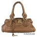  Chloe pa DIN тонн WSA02422 сумка "Boston bag" st[ б/у ]