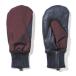 }GREEN CLOTHING зеленый механизм закрывания lRIB MITT ( dark red wine × темно-синий )( ребра mito рукавица перчатка )