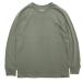 GOHEMPgo-hemplSUN BLEND WARMER L/S TEE 25 ( оливковый b ланч )( long TEEhemp шерсть )