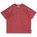 GOHEMPgo-hemplWIDE PK TEE ( Cherry красный )( широкий карман футболка )