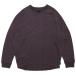 GOHEMPgo-hempl женский 10oz JERSEY ARM LOOSE CREW ( слива )( немного толстый. long T)