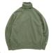 GOHEMPgo-hemplTURTLE NECK SWEAT ( moss green )(ta-toru шея тренировочный )