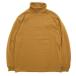 GOHEMPgo-hempl10oz JERSEY TURTLE NECK L/SL TEE 25 ( Brown Duck )(ta-toru шея )