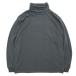 GOHEMPgo-hempl10oz JERSEY TURTLE NECK L/SL TEE 25 ( уголь )(ta-toru шея )