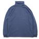 GOHEMPgo-hempl10oz JERSEY TURTLE NECK L/SL TEE 25 ( темно-синий голубой )(ta-toru шея )