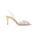  ǥ  塼 Gatsby Crystal-Embellished PVC Slingback Sandals