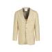  key ton men's jacket * blouson outer Plaid Cashmere-Blend Sportcoat