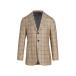  key ton men's jacket * blouson outer Plaid Wool &amp; Cashmere-Blend Three-Button Sport Coat