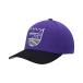 ߥå&ͥ  ˹ ꡼ Men's Purple Black Sacramento Kings MVP Team Two-Tone 2.0 Stretch-Snapback Hat