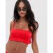 �G�C�\�X&nbsp;���f�B�[�X&nbsp;�g�b�v�̂�&nbsp;����&nbsp;ASOS&nbsp;DESIGN&nbsp;glam&nbsp;frill&nbsp;bikini&nbsp;top&nbsp;in&nbsp;red