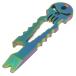  мульти- tool Skull head нержавеющая сталь [ Rainbow ] compact tool Mini tool acid табурет многофункциональный tool 