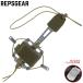 REPSGEAR бокс для аккумулятора Battery Retention System шлем аксессуары PT-OT68 [ Ranger зеленый ]