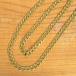  flat chain brass made craft parts 2 surface cut . size 17×12mm [ 50cm ]ki partition chain accessory necklace 