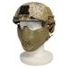  half face guard PILOT MASK helmet installation adaptor attaching [ tongue ] Pilot mask face mask 