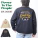 POWER TO THE PEOPLE power tu The People embroidery dolizla- jacket light outer Zip jacket blouson men's free shipping 4301002