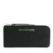  Coach poppy *L character fastener long wallet * leather / black /COACH next day delivery possible /206895