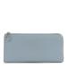  BVLGARY L character fastener long wallet * leather /38903/ light blue /BVLGARI next day delivery possible /208477
