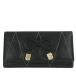  See by Chloe ribbon long wallet * leather / black /SEE BY CHLOE next day delivery possible /206897