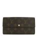  Louis Vuitton porutofoiyu Sara * длинный кошелек /M61734/ Brown /LOUIS VUITTON на следующий день рассылка возможно /207368