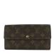  Louis Vuitton монограмма *porutofoiyu Sara * длинный кошелек /M61726/ Brown /LOUIS VUITTON на следующий день рассылка возможно /207880