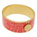 Liberty London Liberty London этнический рисунок широкий браслет / сплав / металлизированный / Gold × красный / подарок / память день / экзотический /h251031/595281