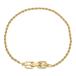GIVENCHY Givenchy ji van si. Logo цепь браслет сплав / металлизированный -4.1g Gold /h260317/608121