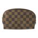 LOUIS VUITTON Louis Vuitton Damier *eben* небольшая сумочка cosme tik* cosme сумка vanity сумка /N47516/ Brown /b260113/601764