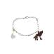 ̵Twilight Breaking Dawn Part 2 Bellas Wolf and Heart Bracelet Prop Replica¹͢