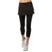  free shipping Lucky in Love Scallop Skirt Capri - black parallel import 