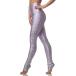 ̵Emily Hsu Lavender Mermaid Legging-Printed-M Womens Sparkle Yoga Leggings Printed¹͢