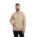  free shipping BEYOND FASHION Men's 100% Pure Cashmere Sweater Pocket Hoodie Pullover Oatmeal M parallel import 