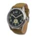 ̵WTI WORLD TIME INTERNATIONAL WW2 Military Watch - Vintage USAAF Watch, Swiss-Quartz Movement with Canvas Strap and Leather Lining, 10 ¹͢