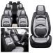 ̵JOJ Car Seat Covers Fit for Lexus GX 470 2003-2009,7 Seat Car Seat Cover,No-Slip Waterproof Breathable Faux Leather,Full Set with Pill¹͢