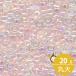 miyuki круг большой si-do бисер 8/0 примерно 3mm #265(#822) бледный розовый ( crystal AB средний .) 20 грамм роза примерно 780 шарик ввод 
