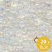 miyuki круг большой si-do бисер 8/0 примерно 3mm #250(#750) crystal AB 20 грамм роза примерно 780 шарик ввод 