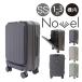no- bell чемодан S размер машина внутри принесенный возможность 32L 55cm 3.4kg 99930 Novel Carry кейс дорожная сумка передний открытый держатель для напитков 