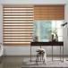  style light roll screen | high class wood grain cloth LAJOLLA width 141~170cm× height 91~130cm roll curtain 