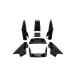  Honda Fusion MF02 экстерьер комплект 8 пункт чёрный черный новый товар мотоцикл детали центральный 