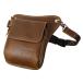 RIDEZ для мотоцикла сумка на ногу LEATHER LEG BAG LIGHT BROWN RBP04