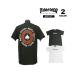 SALE Thrasher футболка THRASHER SPITFIRE THE END OATH S/S T-SHIRTS короткий рукав TEEspito fire -spito fire импортированный автомобиль мужской женский 