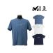  Millet футболка MILLET SIGN UP S/S T-SHIRTS короткий рукав TEE все 3 цвет мужской евро размер S-XL антибактериальный дезодорация UV cut UV protection . пот скорость . постоянный Fit 