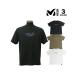  Millet футболка MILLET OUTLINE LOGO S/S T-SHIRTS короткий рукав TEE все 3 цвет мужской евро размер S-XL антибактериальный дезодорация UV cut UV protection . пот скорость . постоянный fi